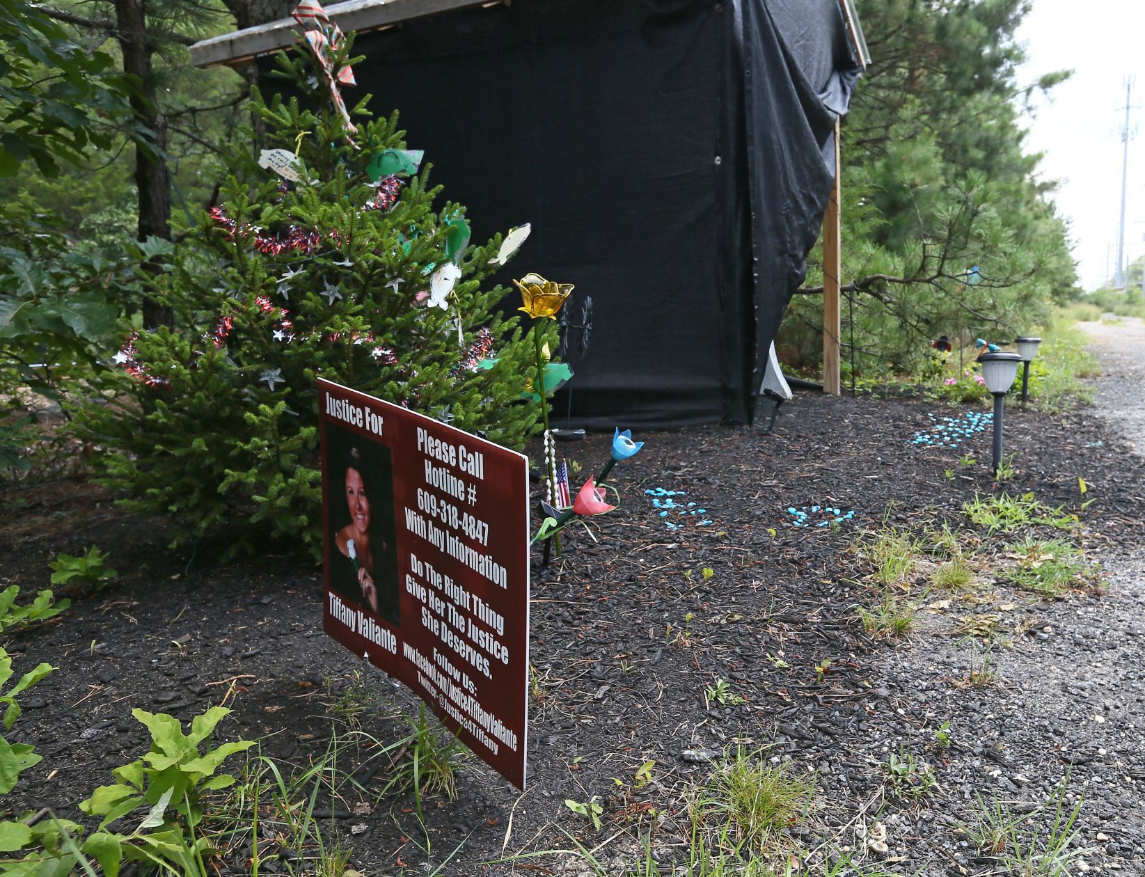 A shrine for Tiffany Valiante